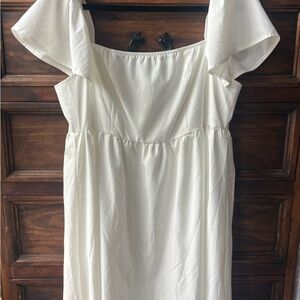 Short White Dress